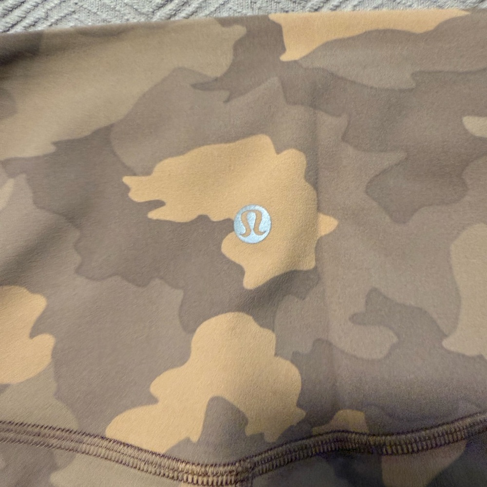 lululemon athletica Camouflage Ankle Pants - Brown and Tan